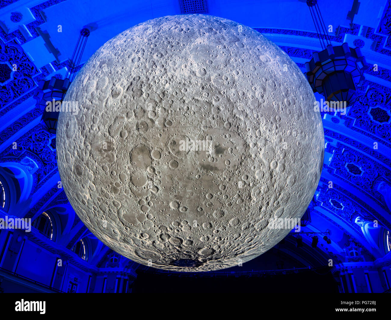 Museum des Mondes, Artwork von Luke Jerram Stockfoto