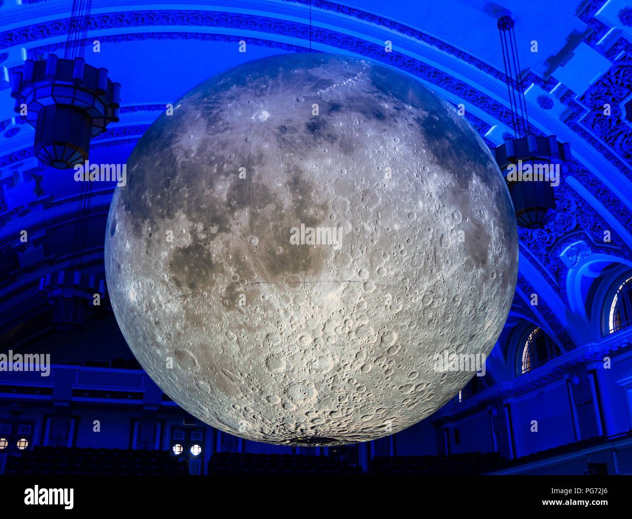 Museum des Mondes, Artwork von Luke Jerram Stockfoto