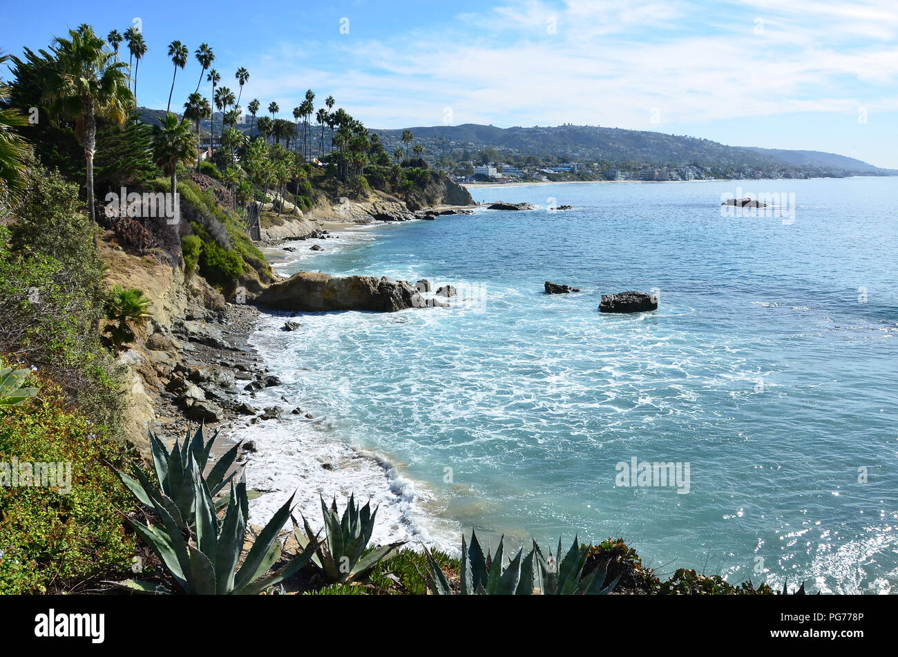 Laguna Beach. Kalifornien Stockfoto