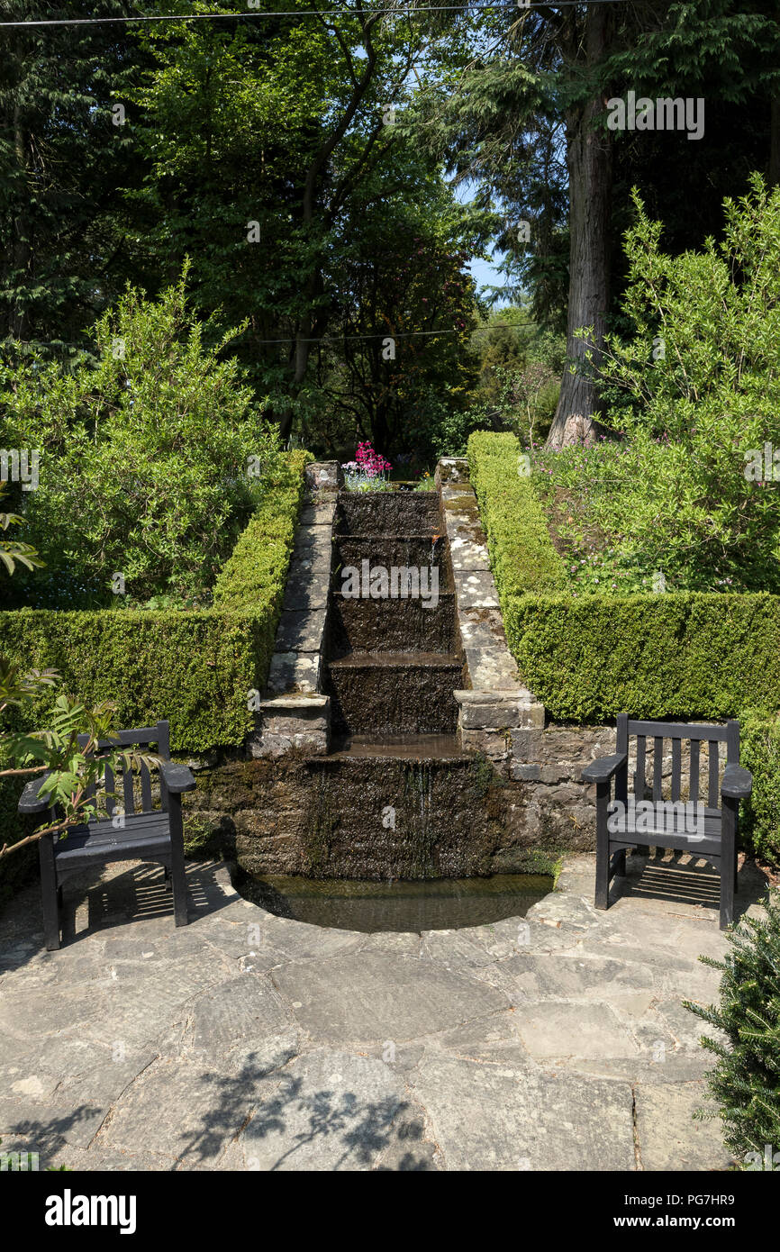 Parcevall Hall & Gardens, an Skyreholme in Bösingen, Yorkshire Dales, Großbritannien Stockfoto