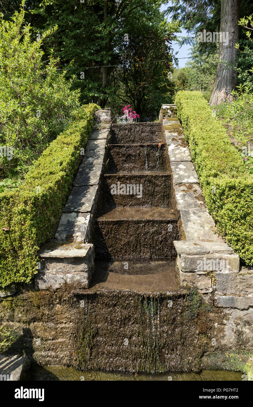 Parcevall Hall & Gardens, an Skyreholme in Bösingen, Yorkshire Dales, Großbritannien Stockfoto
