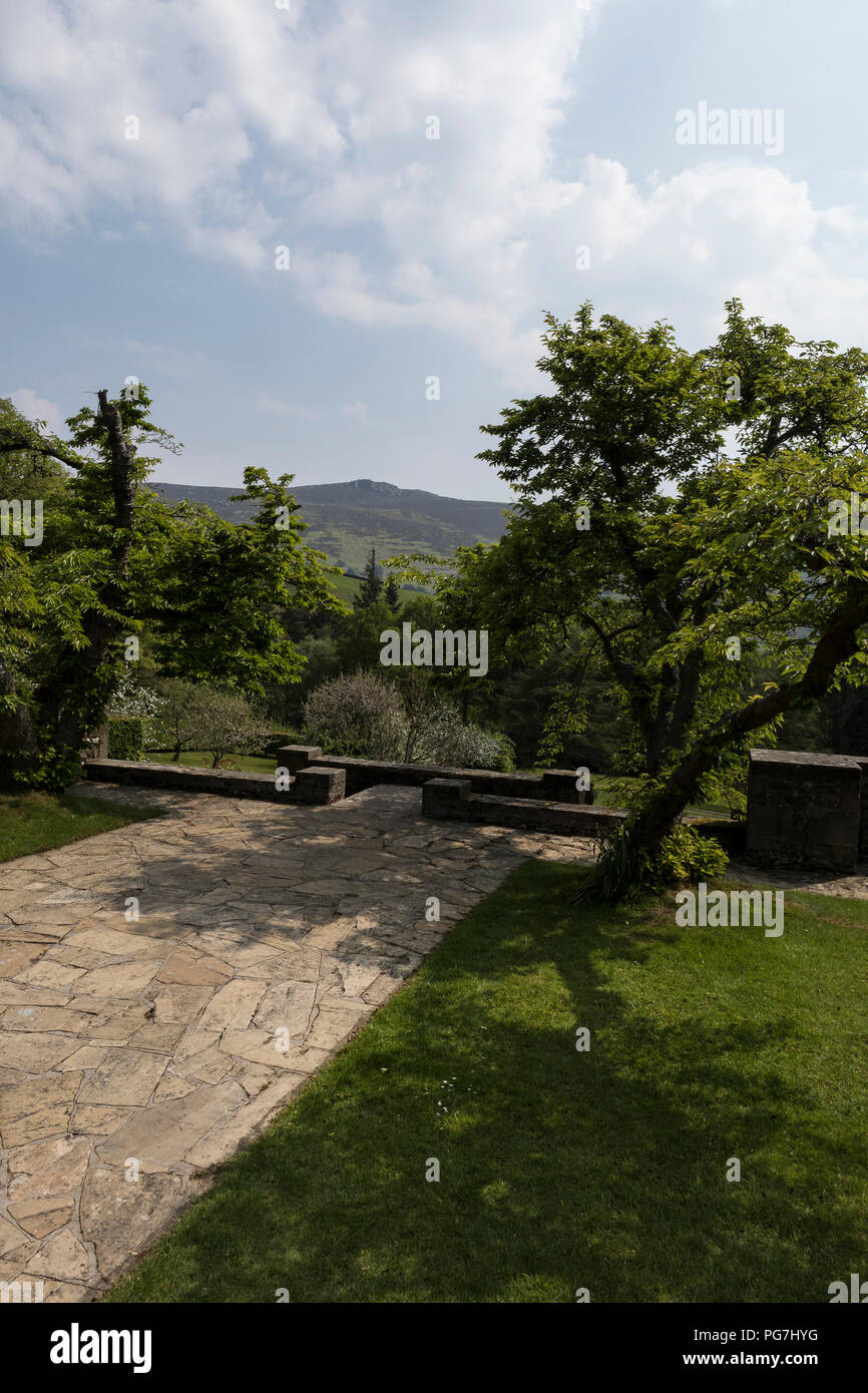Parcevall Hall & Gardens, an Skyreholme in Bösingen, Yorkshire Dales, Großbritannien Stockfoto