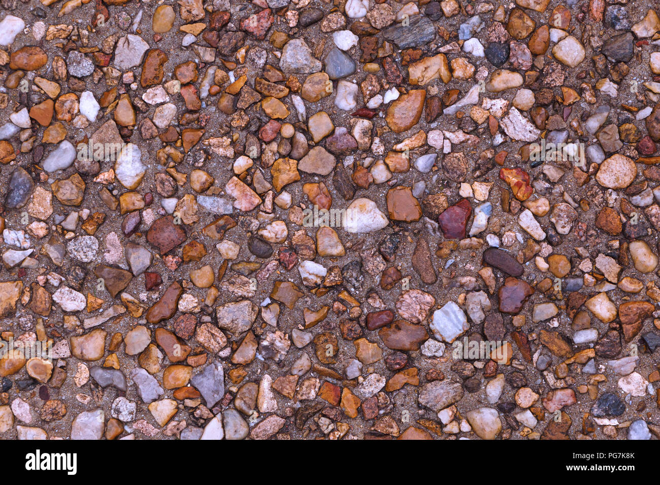 Zusammenfassung Hintergrund aus Farbe Steine Stockfoto
