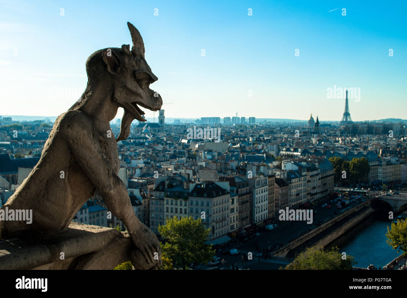 Notre-Dame de Paris Kathedrale von Notre Dame Paris Frankreich Stockfoto