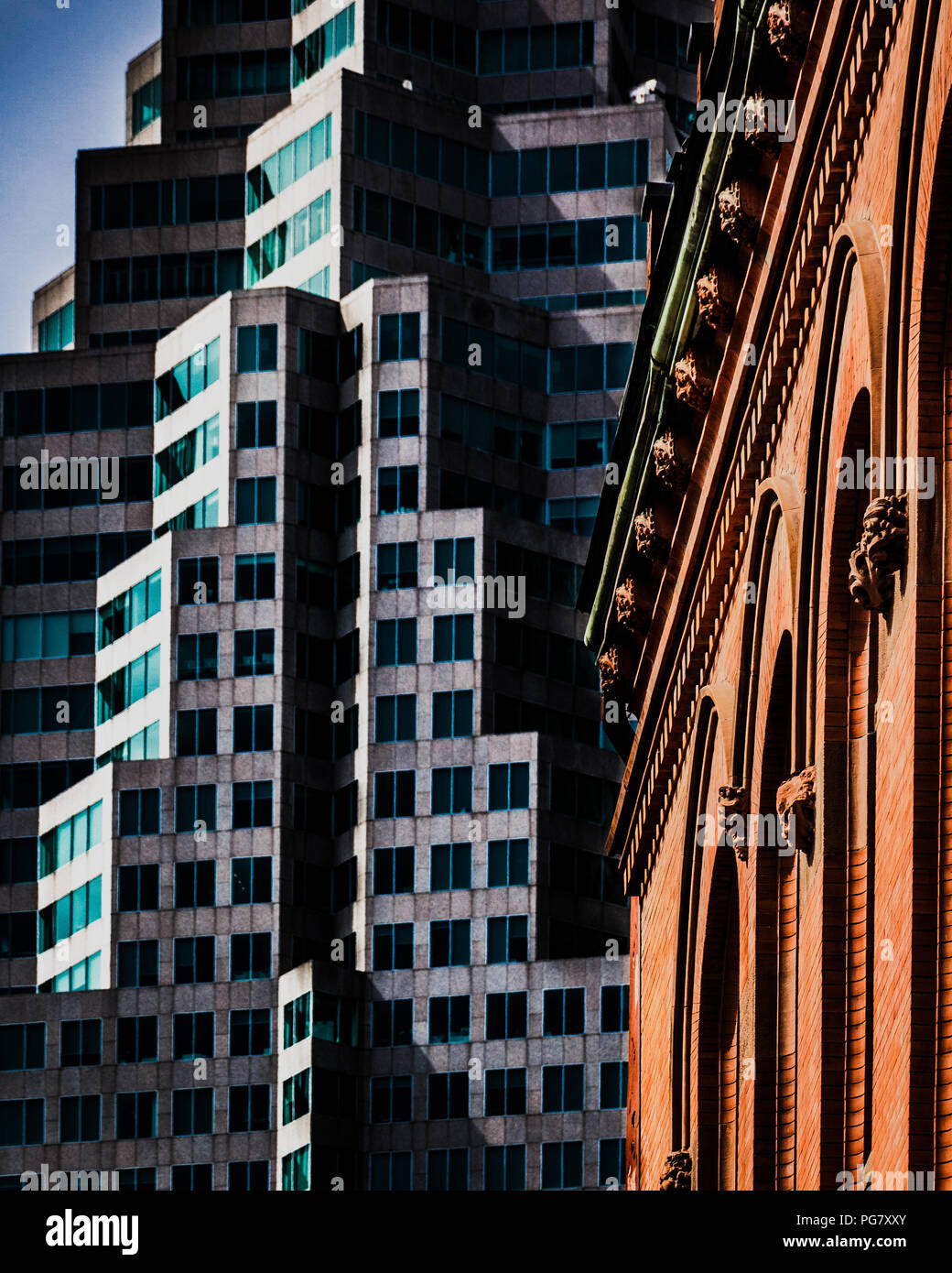 Downtown Toronto Gebäude Stockfoto