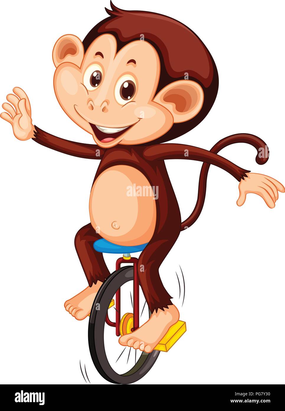 Einrad illustration -Fotos und -Bildmaterial in hoher Auflösung – Alamy