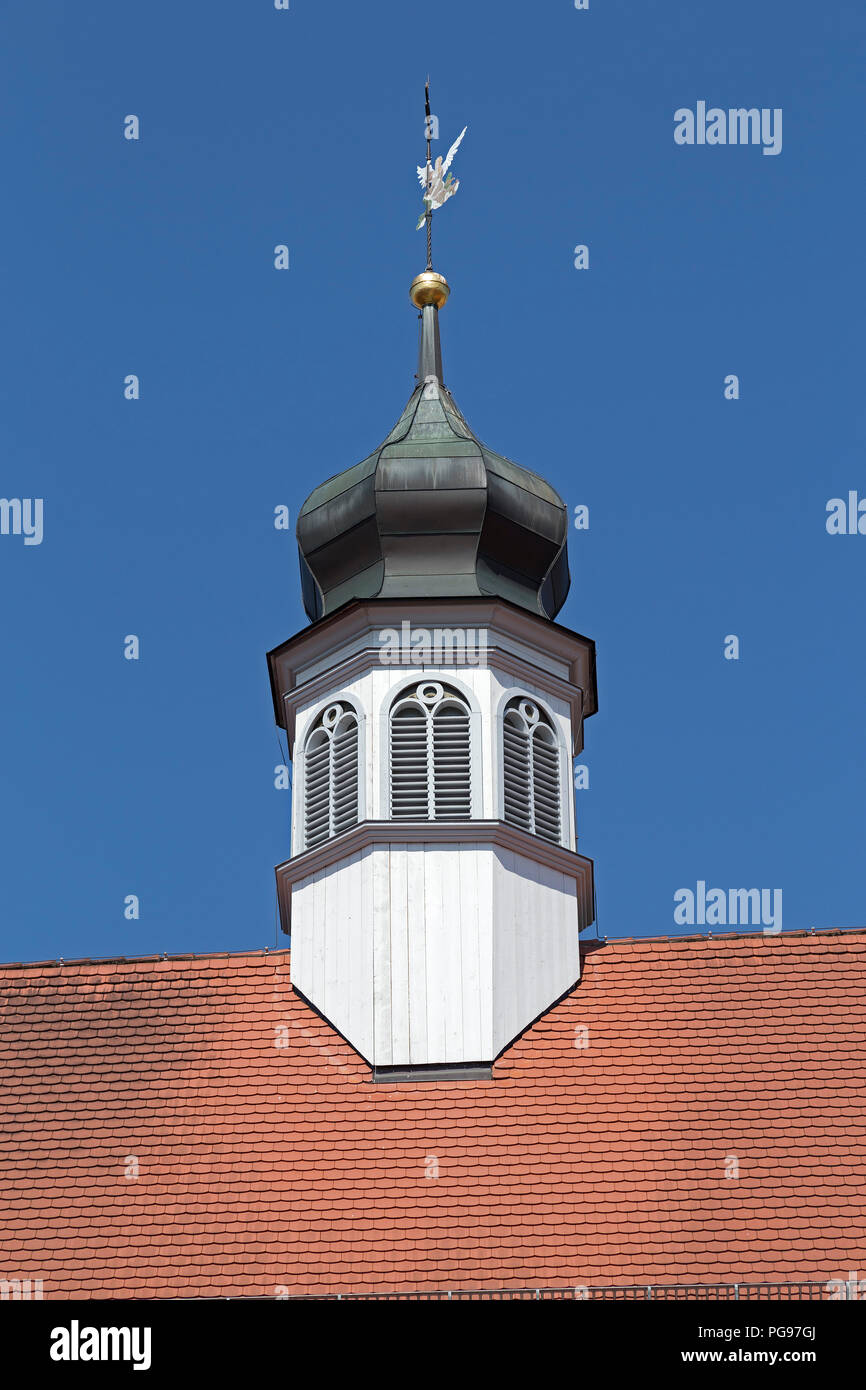 Revolver, Spitalkirche (Krankenhaus Kirche), Wangen, Allgäu, Baden-Württemberg, Deutschland Stockfoto