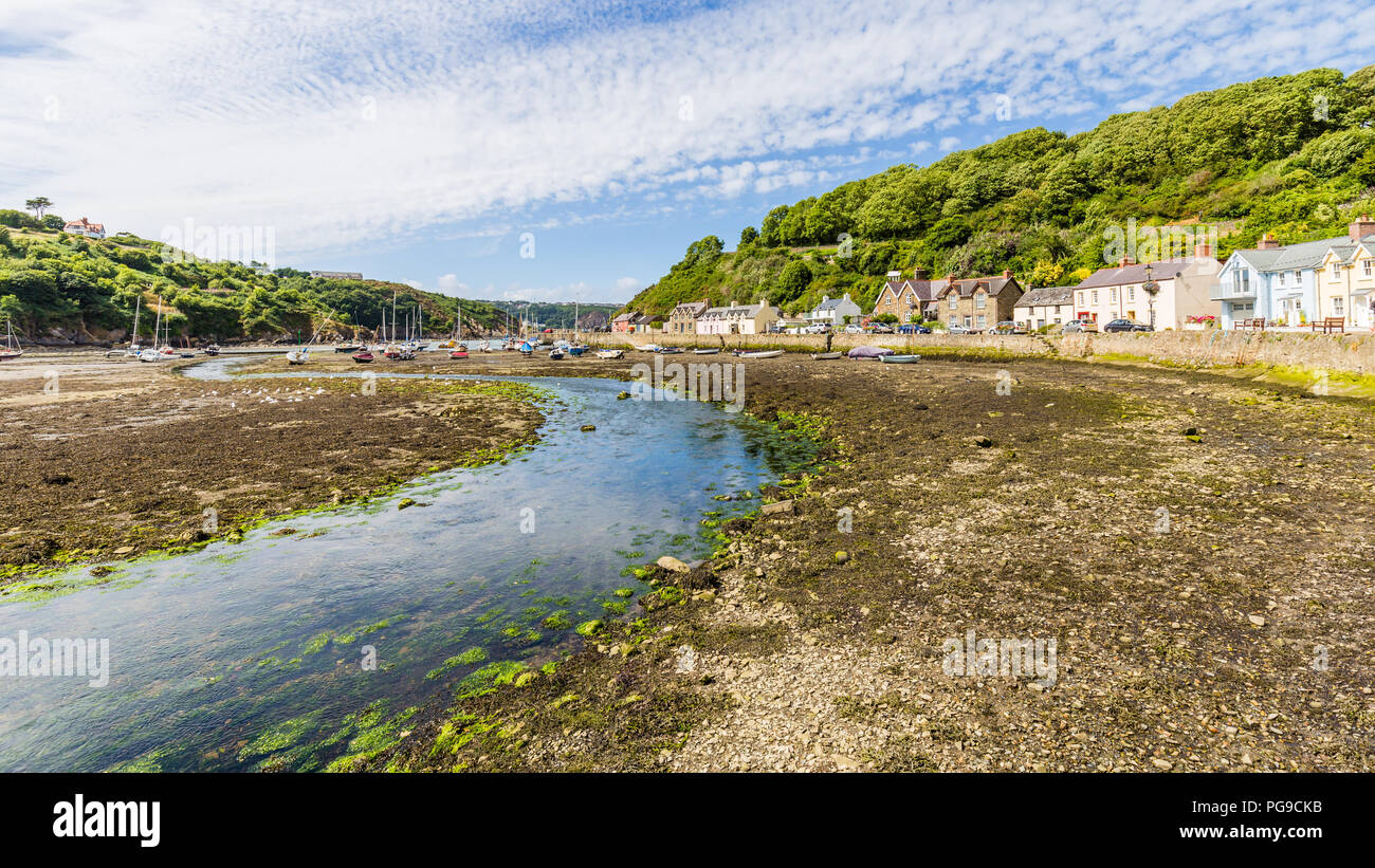 Fishguard in Pembrokeshire, Wales, Großbritannien Stockfoto