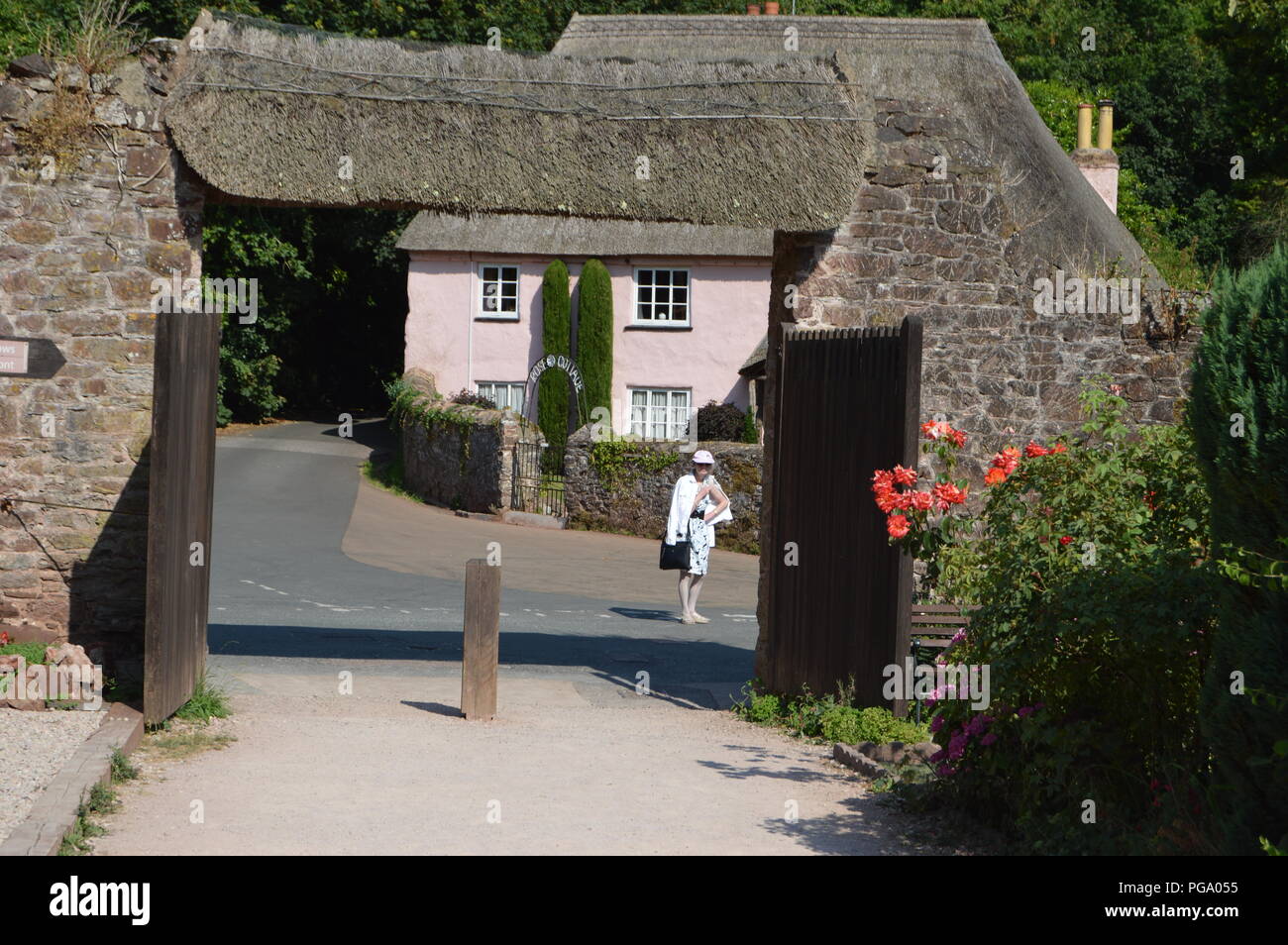 Cockington Village, Torquay, Torbay, Devon, England Stockfoto