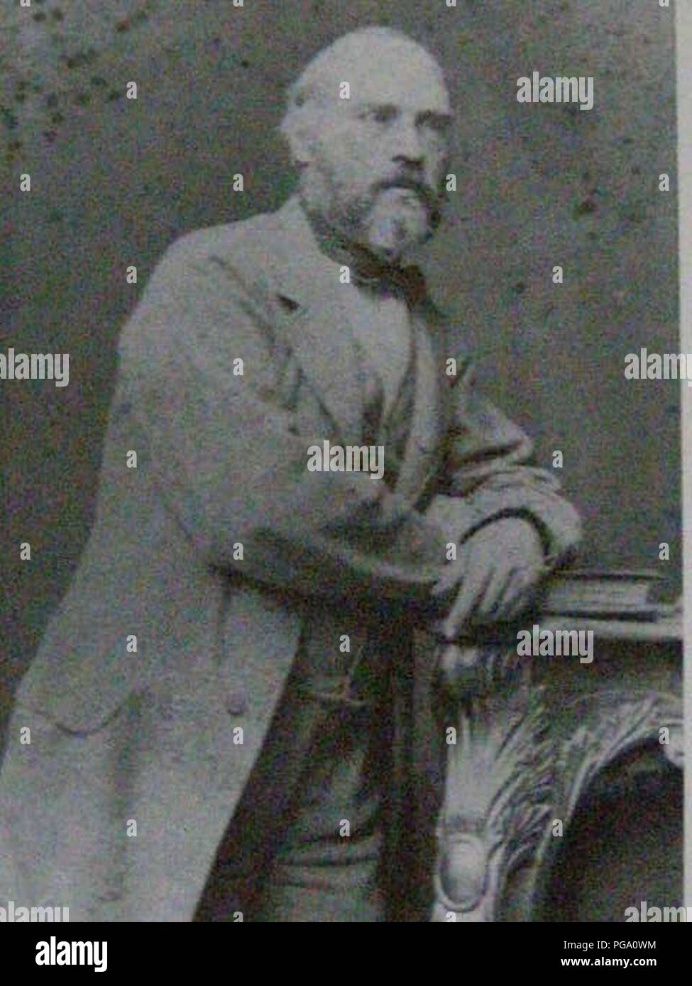 August Röckel. Stockfoto