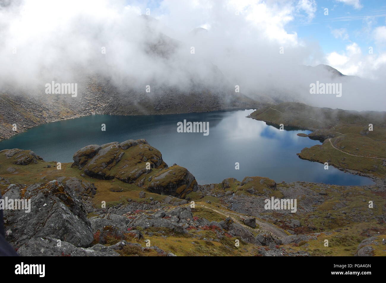 Goshainkunda Trek, Nepal Stockfoto