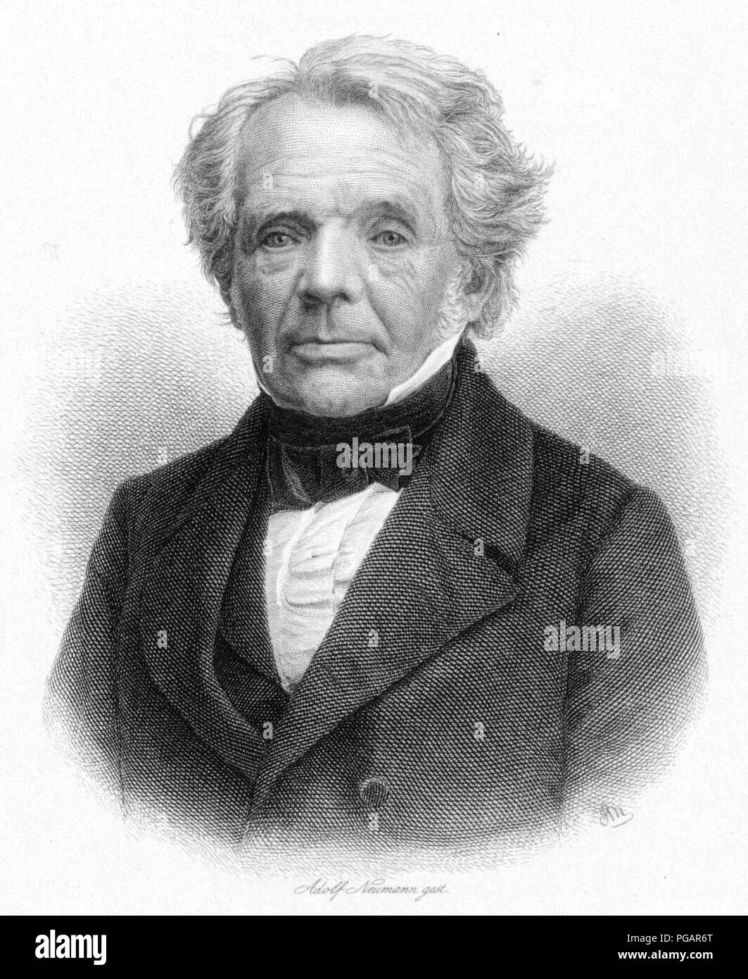 August Ferdinand Möbius. Stockfoto