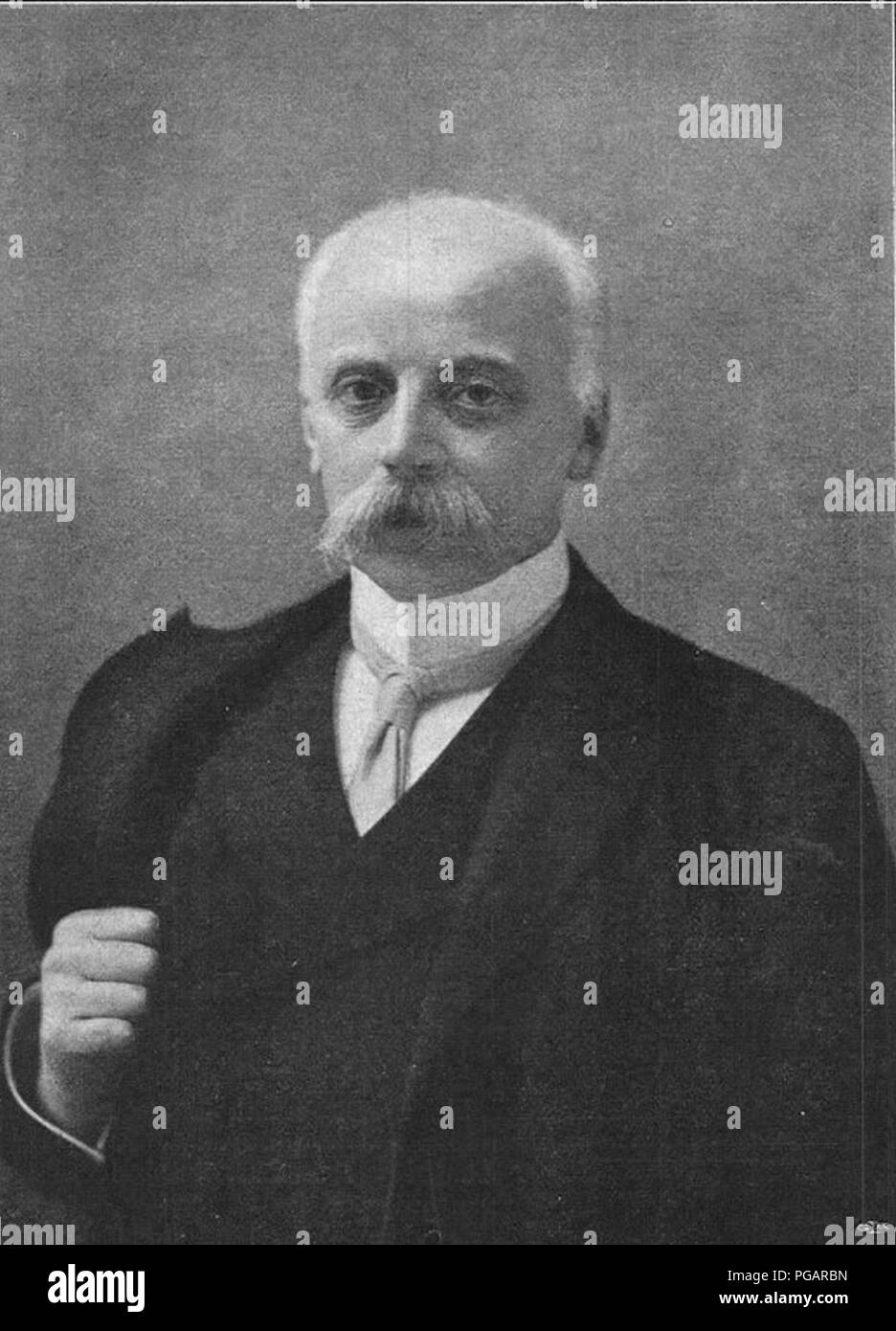 August Gyldenstolpe (1849 - 1928). Stockfoto