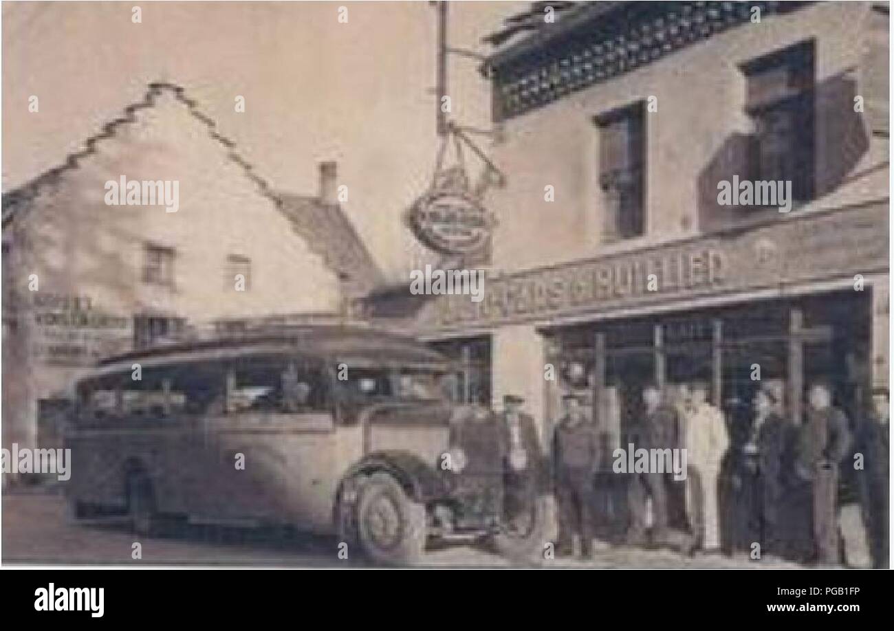 Autocar Huillier Villard-de-Lans 1932. Stockfoto