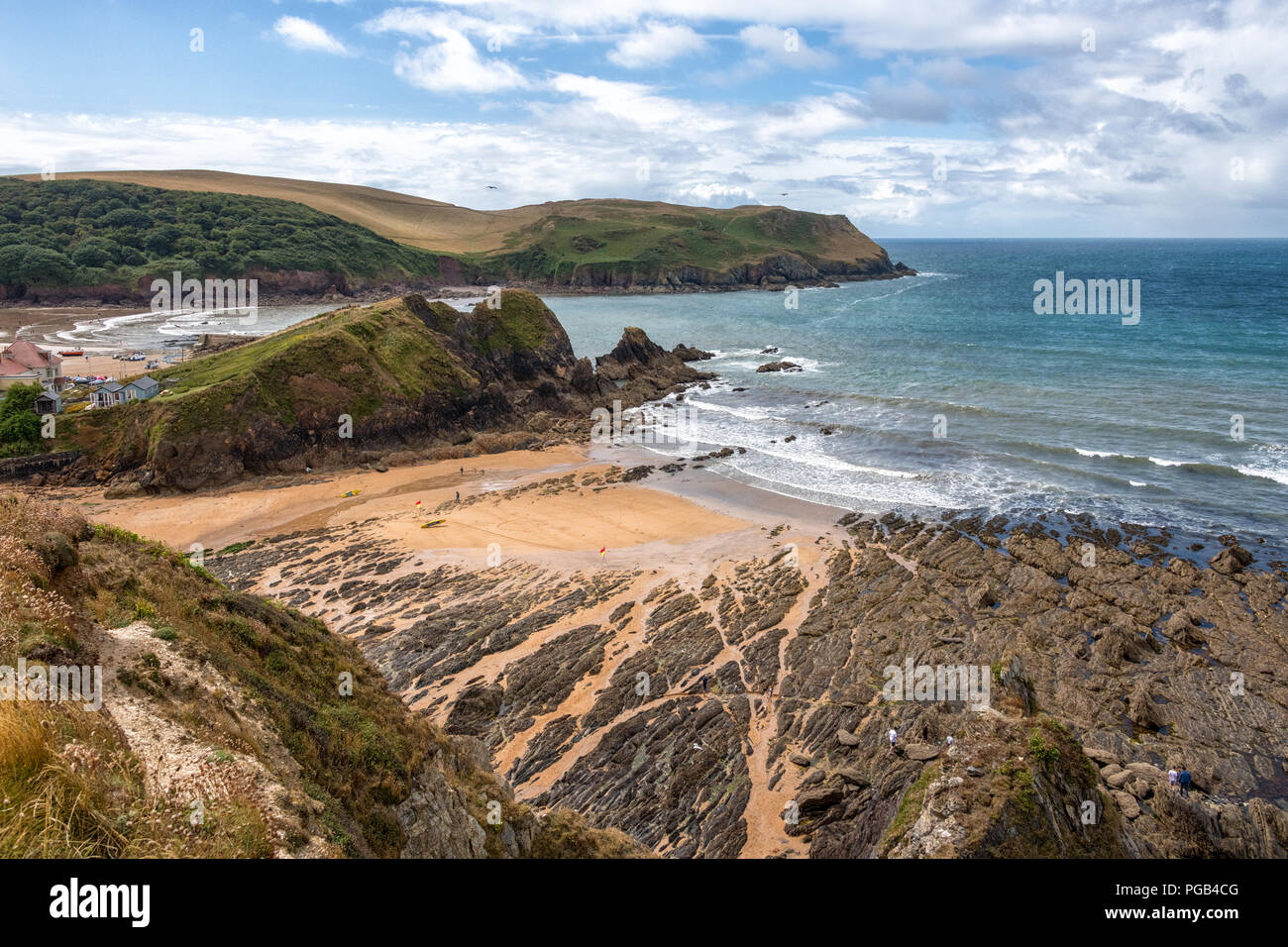 Hope Cove, Devon, im Südwesten, Großbritannien Stockfoto