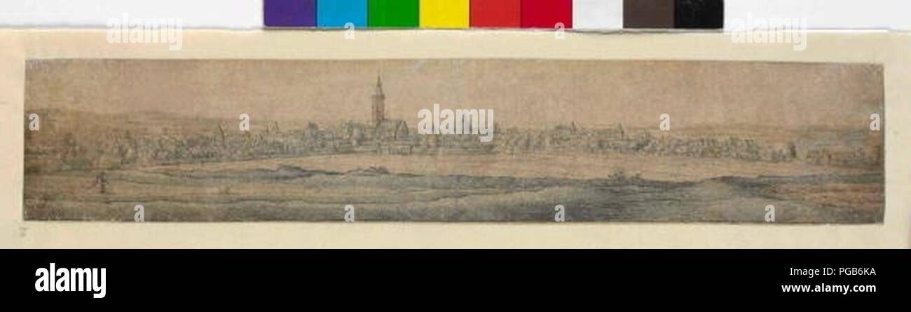 Autor Vaclav Hollar-mesto Duren. Stockfoto