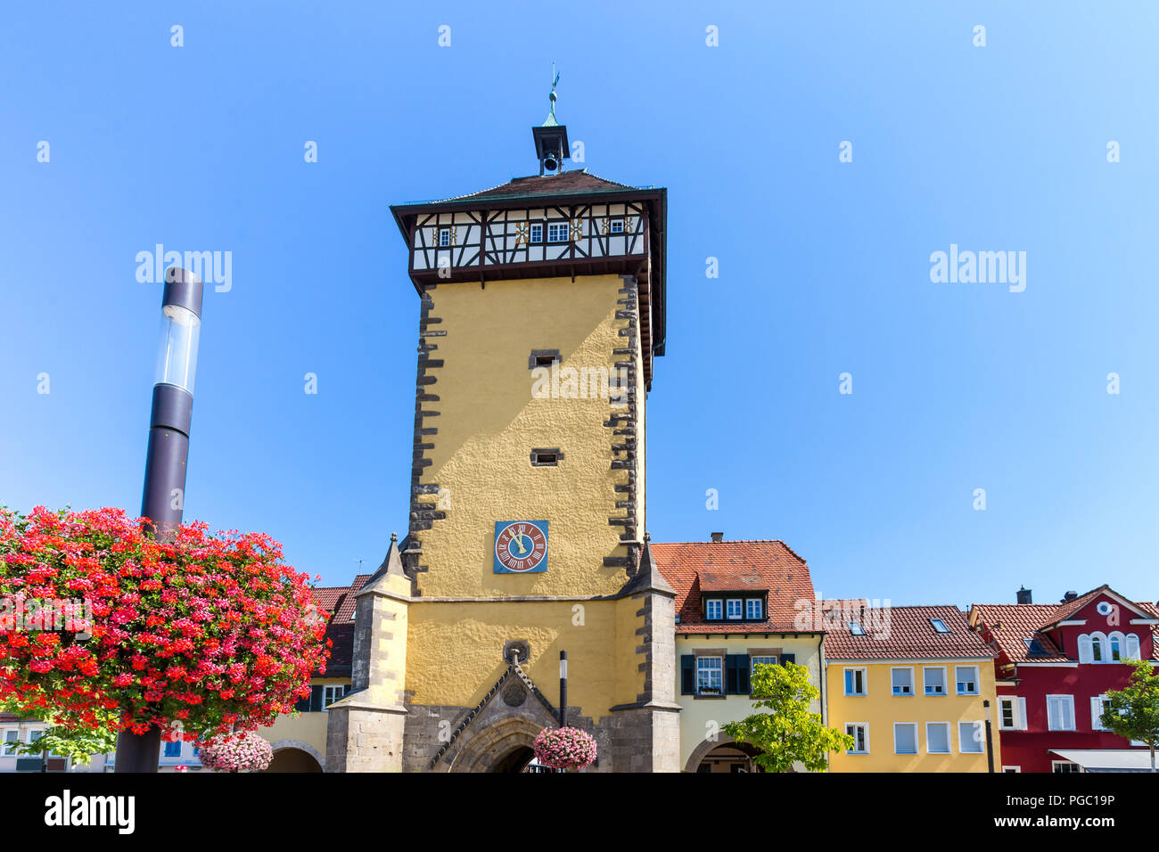 Historische Stadt Reutlingen, Deutschland Stockfoto