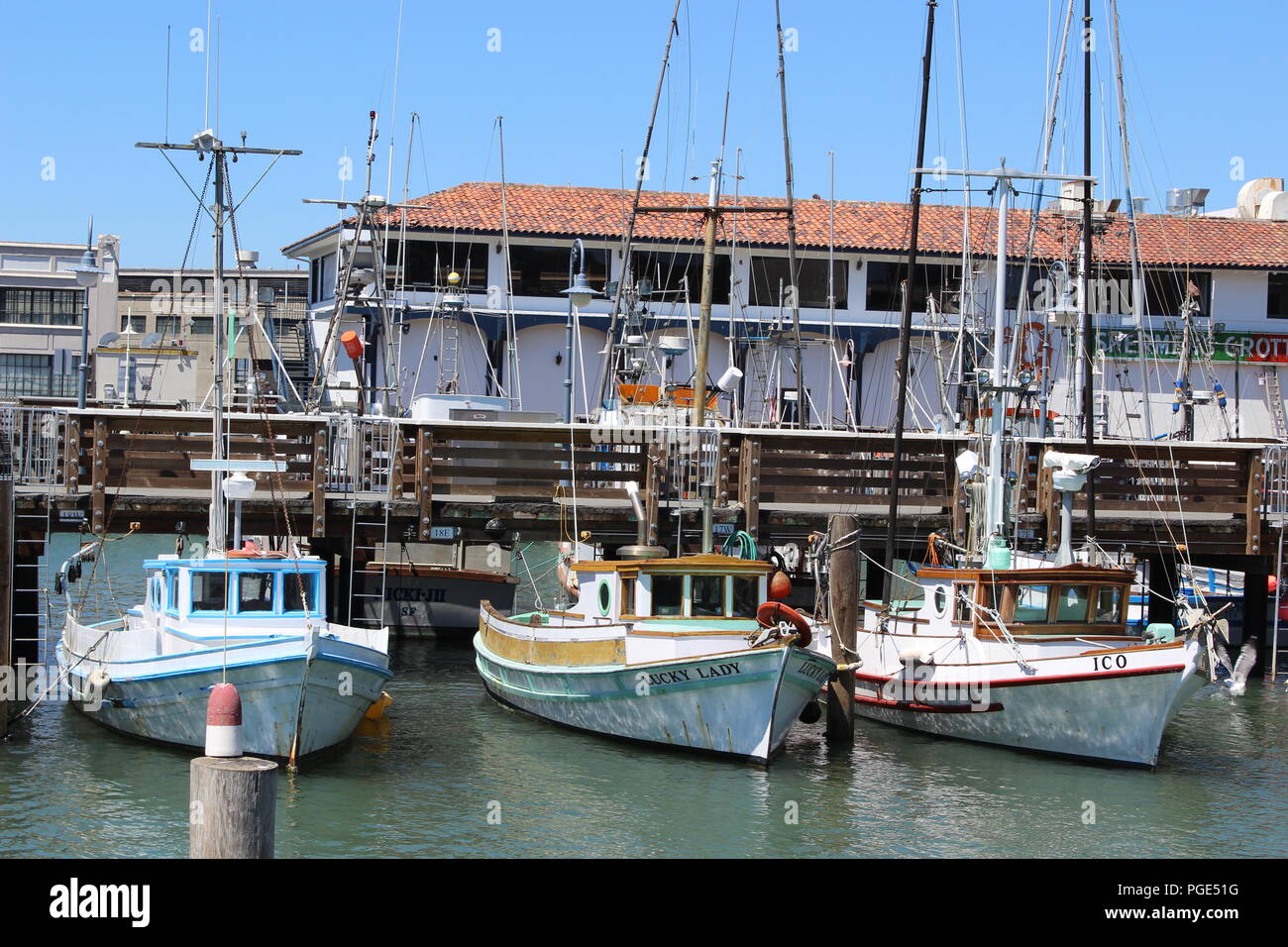 Fisherman's Wharf in San Francisco, Kalifornien, USA Stockfoto