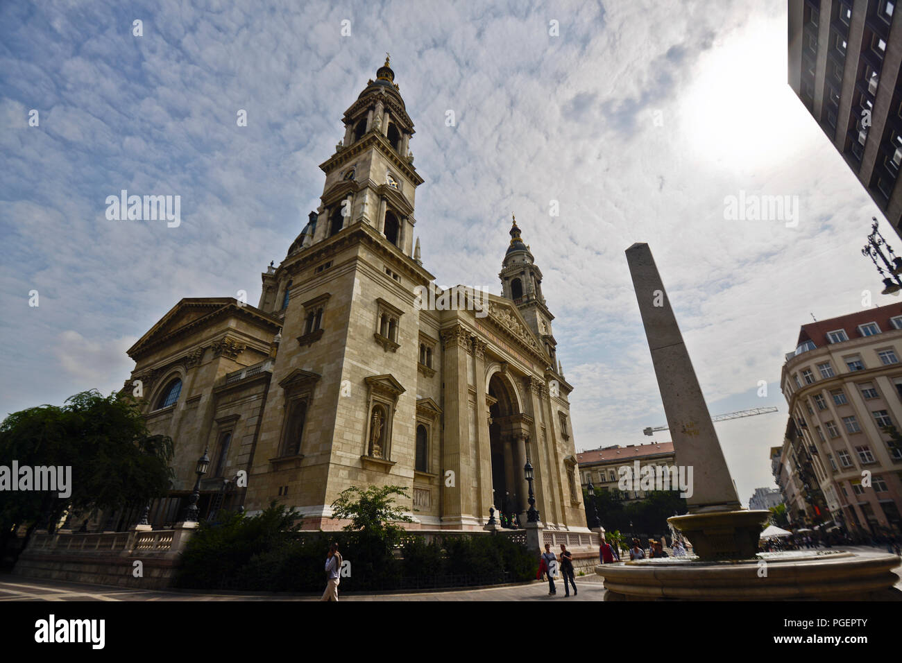 St. Stephan-Basilika, Budapest, Ungarn Stockfoto