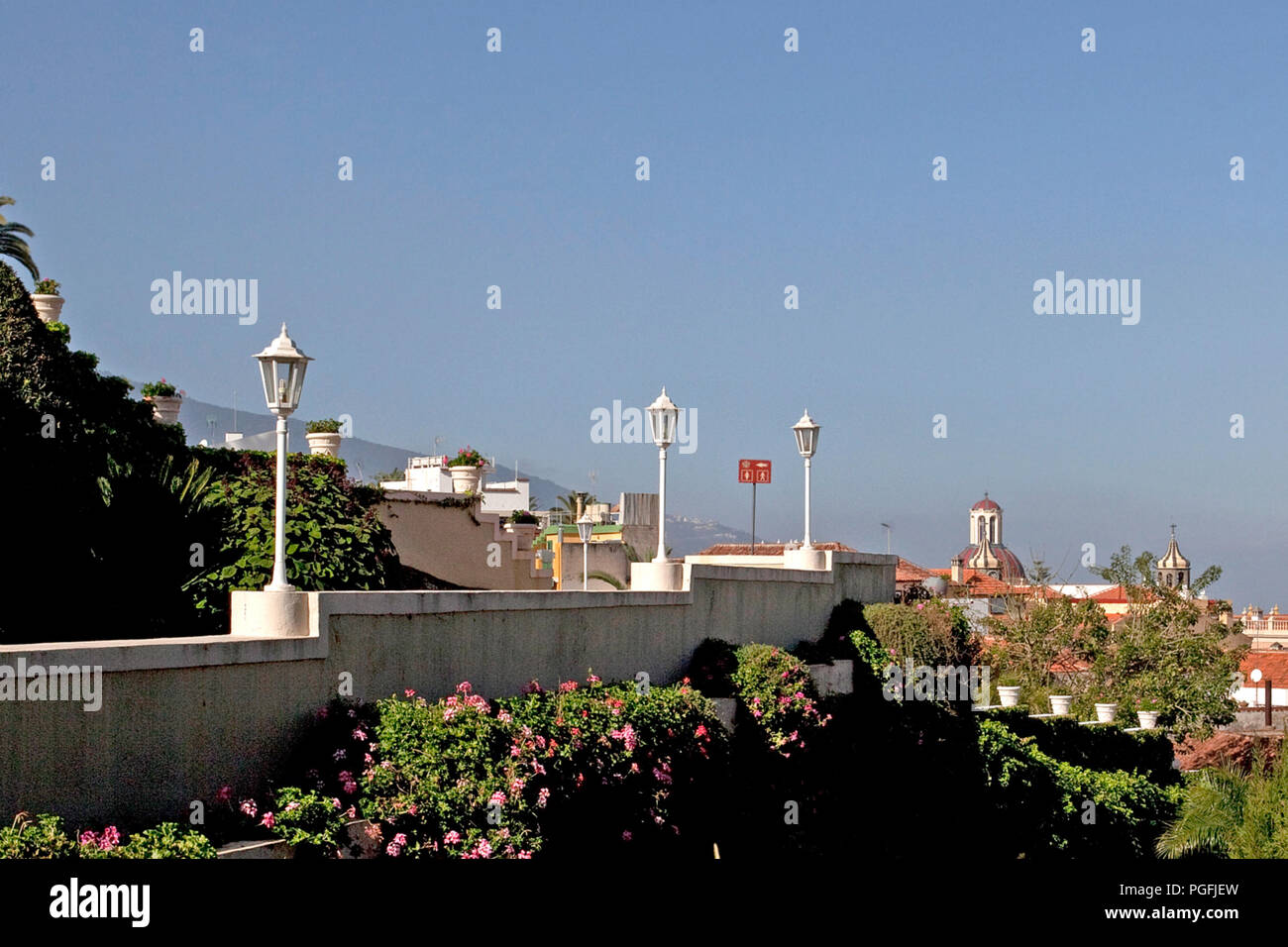 La Orotava, Teneriffa, Kanarische Inseln Stockfoto