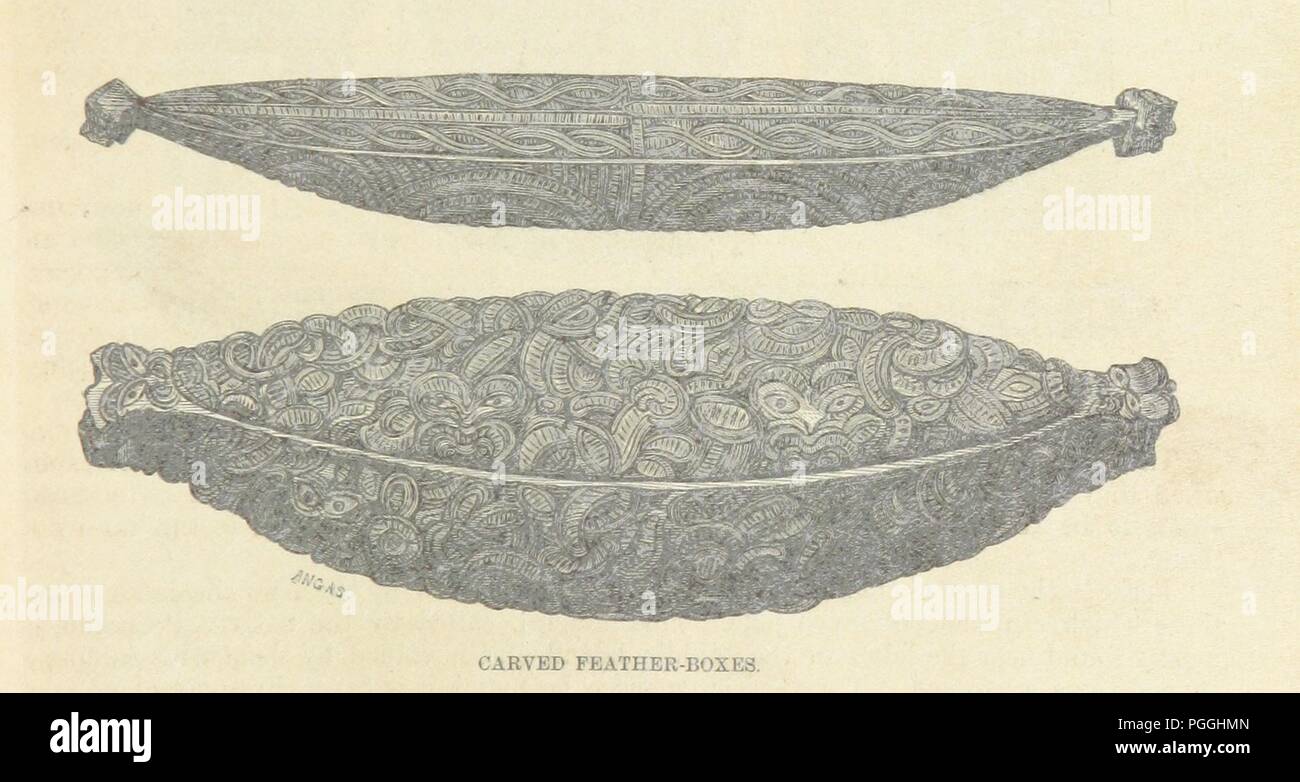 Bild von Seite 149 "Die Naturgeschichte des Menschen; die Sitten und Gebräuche des Unzivilisierten Rassen der Menschen ... Mit neuen Designs durch Angas, Danby, Wolf, Luig, usw., usw. Von den Brüdern Dalziel 0054 eingraviert. Stockfoto