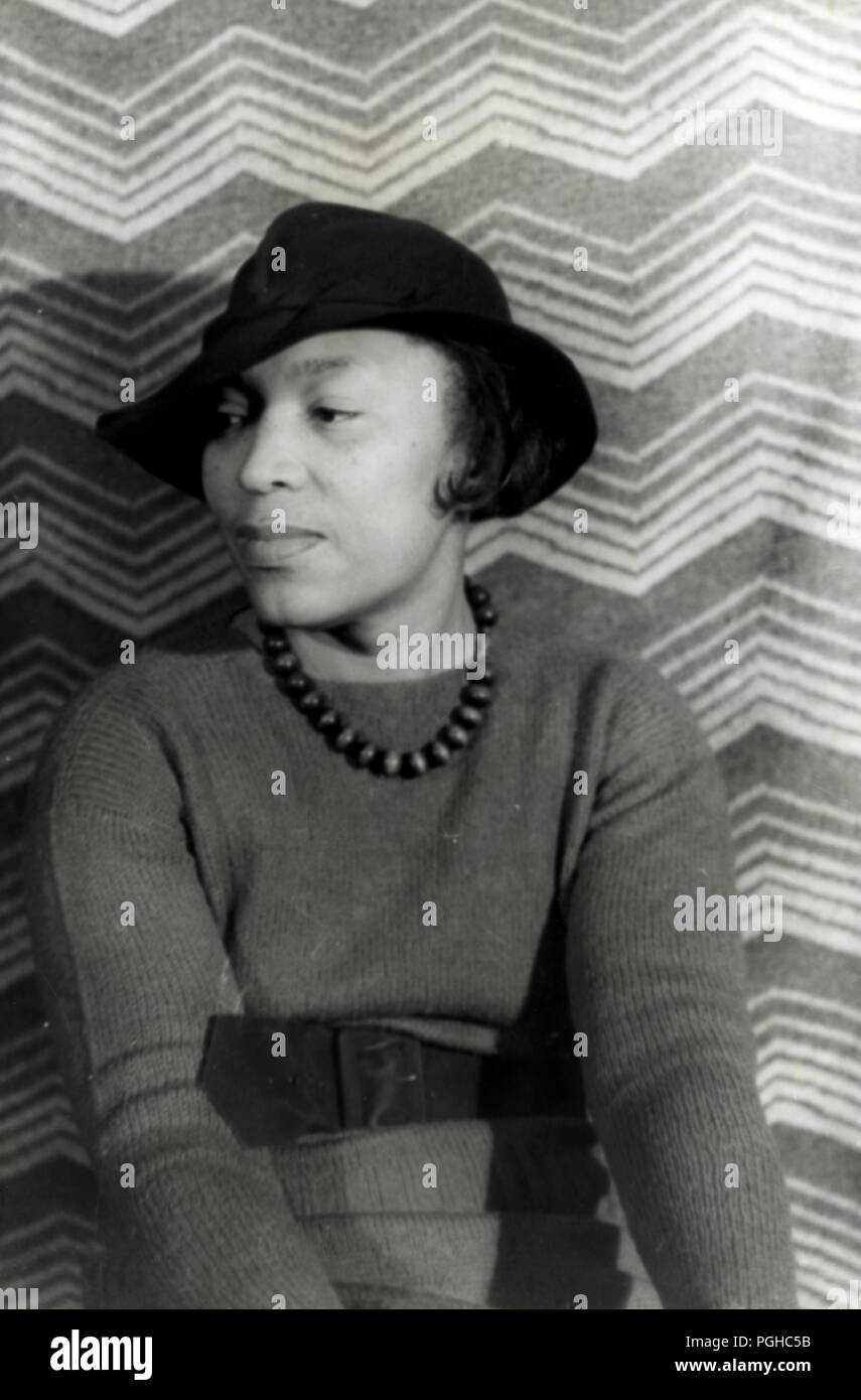 Zora Neale Hurston, (1891 - 1960) einflussreiche Thema der afroamerikanischen Literatur und Anthropologe Stockfoto