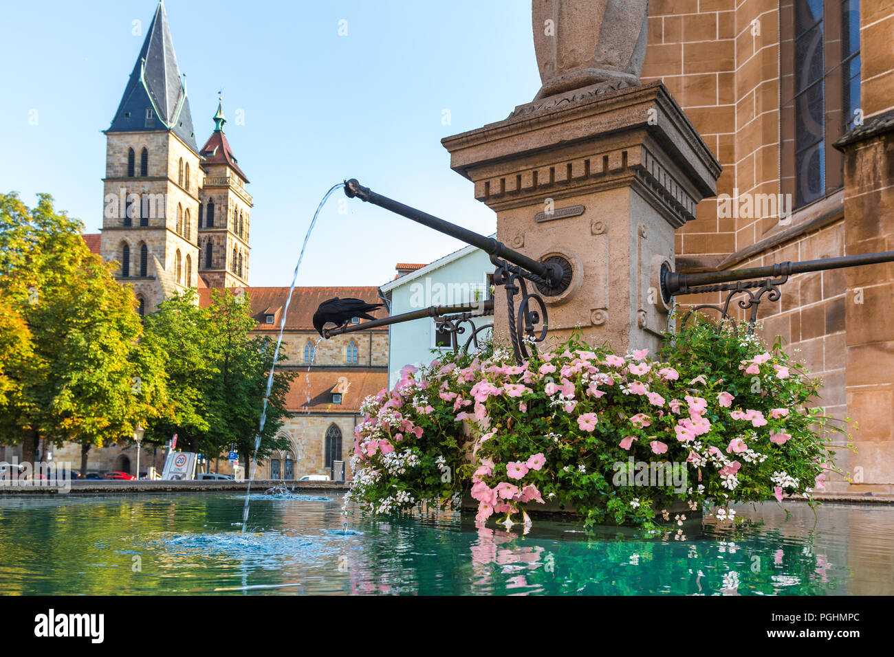 Historische Stadt Esslingen am Neckar Deutschland Stockfotografie Alamy