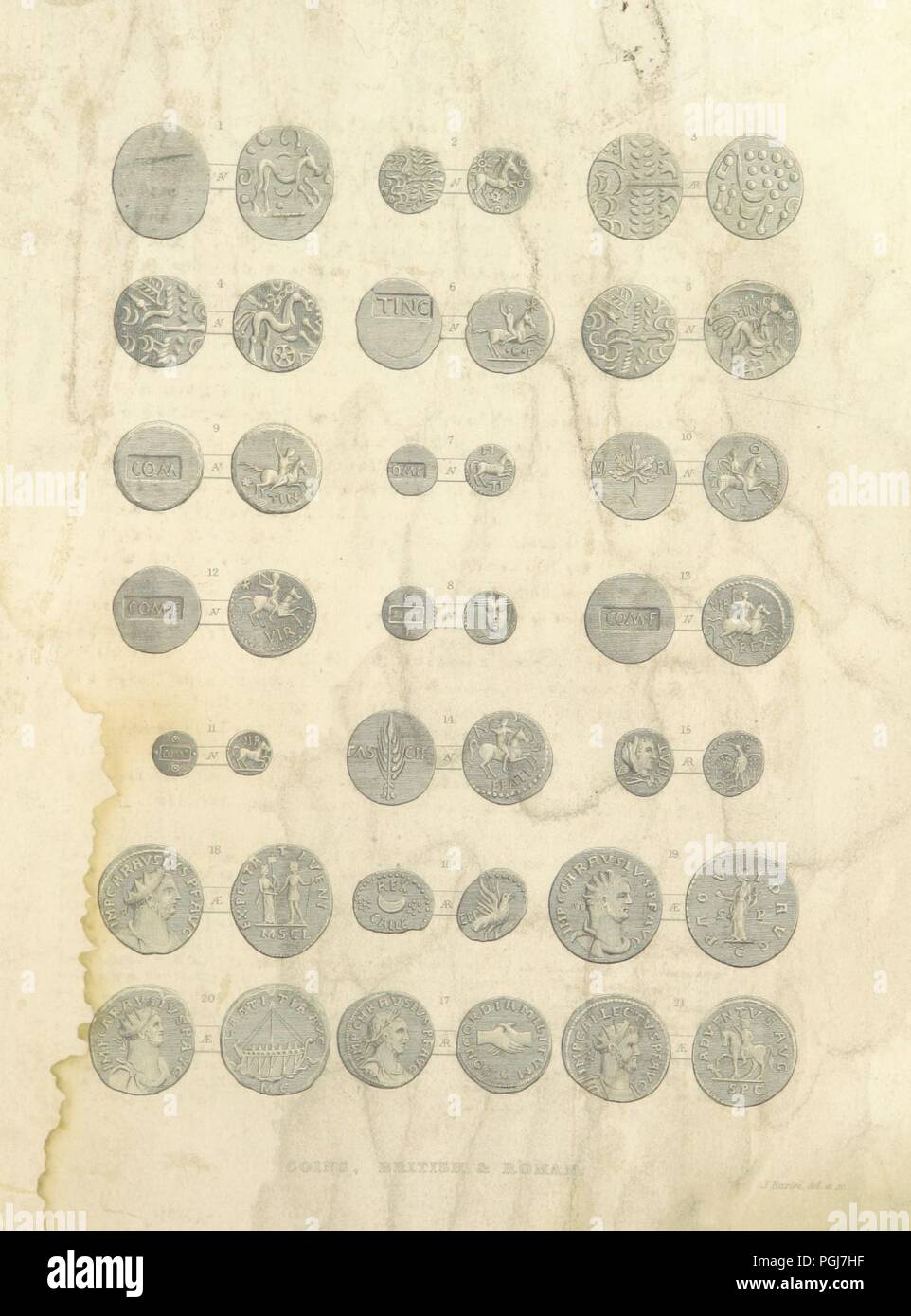 Bild von Seite 261 "eine allgemeine Geschichte der Hampshire, oder die Grafschaft von Southampton, einschließlich der Isle of Wight. Von B. B. W...., T.C. Wilks... und C. Lockhart. Mit zahlreichen Abbildungen [nach W. H. Bartlett und anderen 0006. Stockfoto