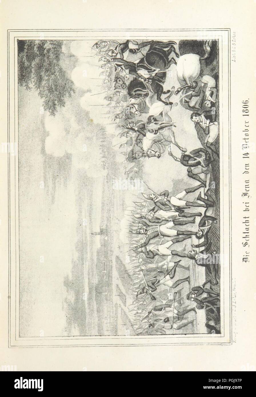 Bild von Seite 29 der denkwürdige achsens neun Jahre von 1806 bis 1815 5/6 Näpoleons Feldzügen in Deutschland und Russland". Stockfoto
