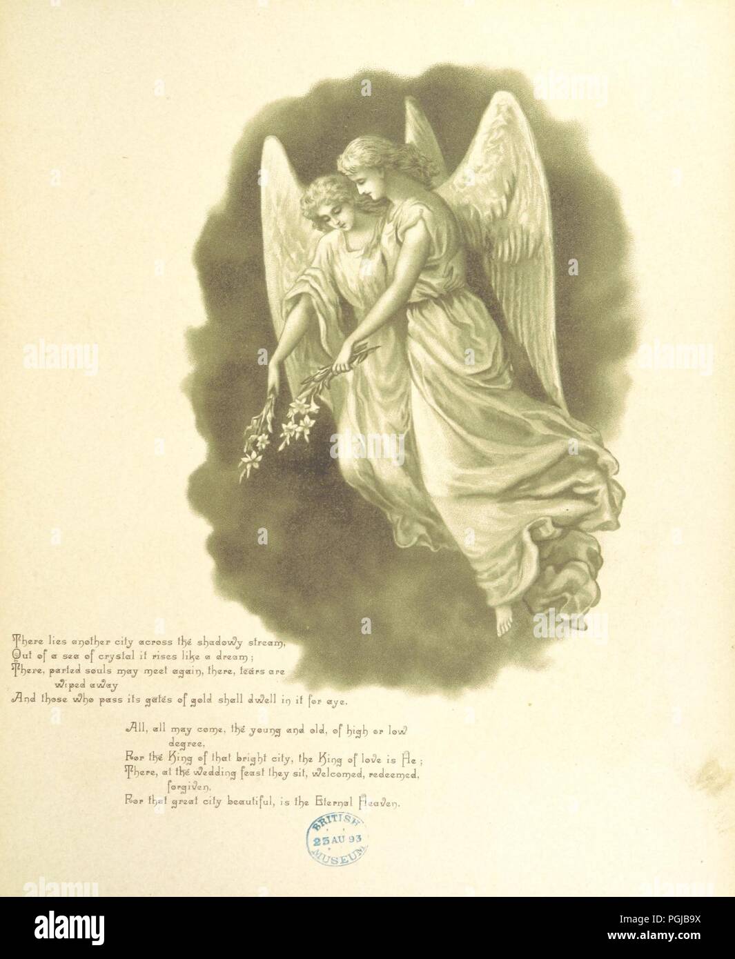 Bild von Seite 33 der "Songs und Echos... Illustriert von E.Barnard'. Stockfoto