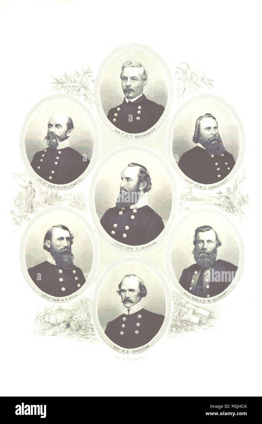 Bild von Seite 511 "Der verlorene Sache; eine neue südliche Geschichte des Krieges von den Eidgenossen. Bestehend aus einem vollen und authentischen Darstellung vom Aufstieg und Fortschritt der späten Southern Confederacy... Mit Porträts von den Brit 0004. Stockfoto