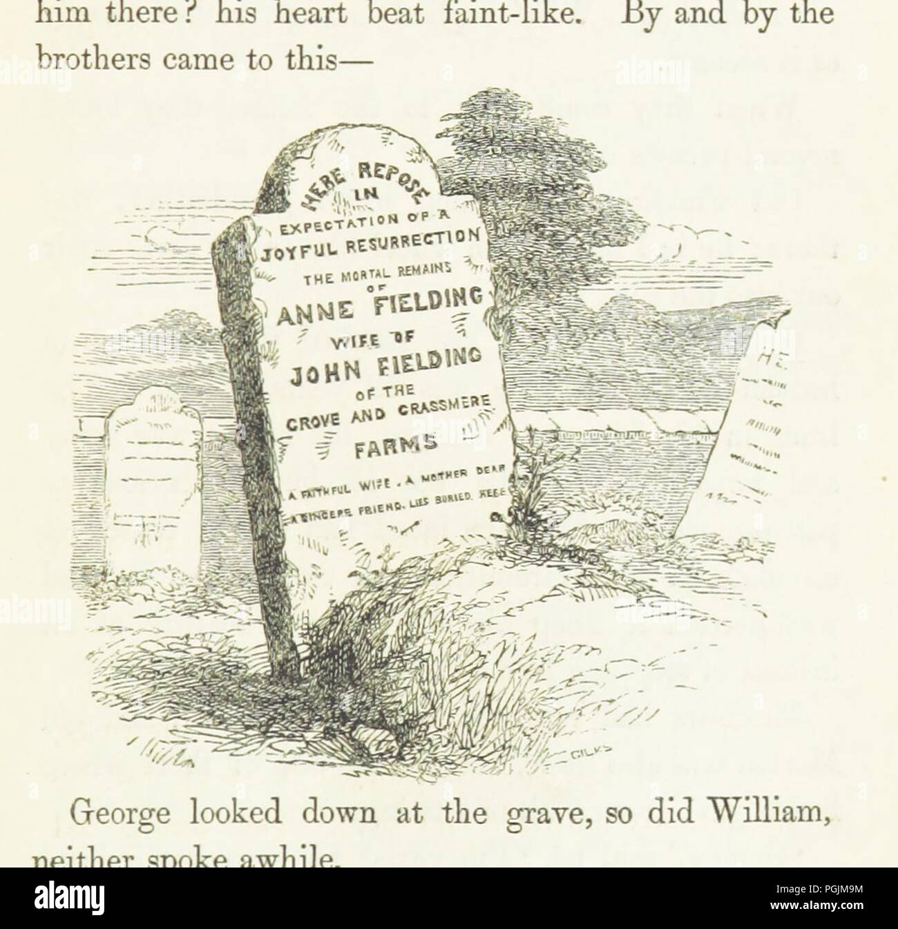 Bild von Seite 65 der" "Es ist nie zu spät, sich zu bessern." In der Tat Romanze". Stockfoto