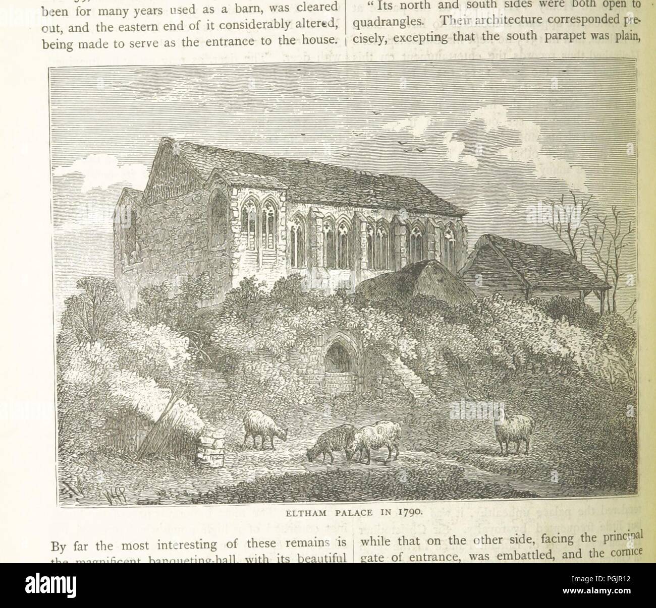 Bild von Seite 848 des "Alten und Neuen London, etc'. Stockfoto