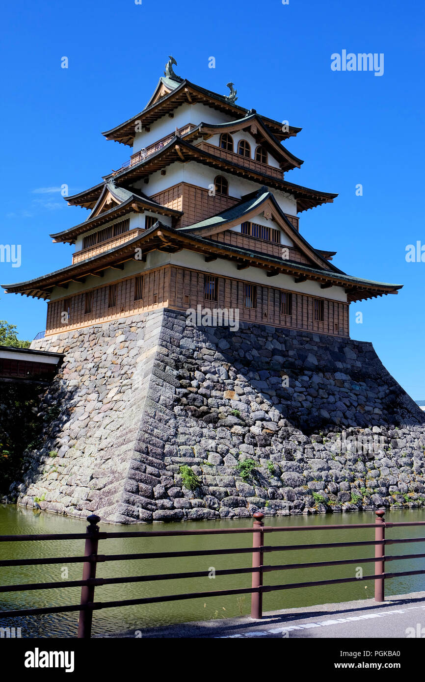 Takashima Schloss von suwa Stadt, Nagano, Japan Stockfoto