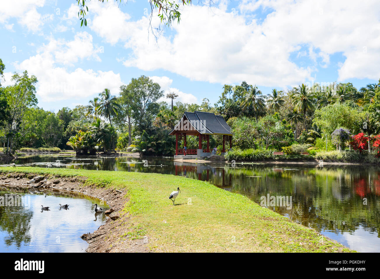 Zhanjiang Chinese Friendship Pavillon In Cairns Botanic Gardens