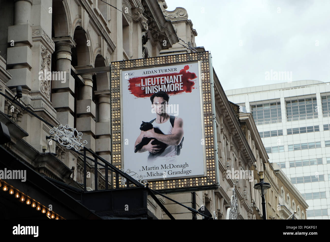 Poldark Peters Turner in der leutnant von Inishmore Stockfoto