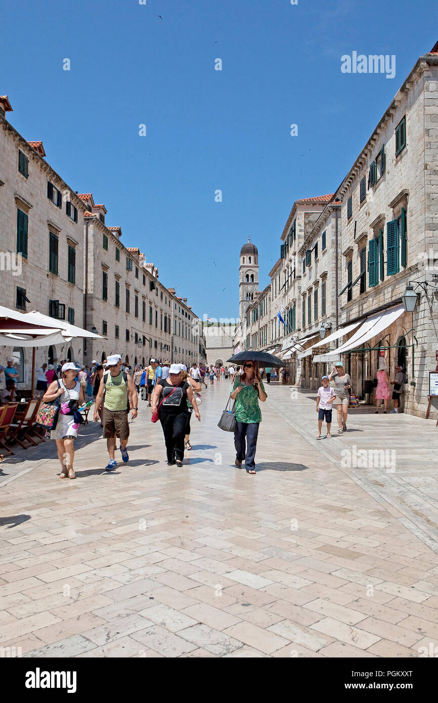 Dubrovnik Altstadt Stockfoto