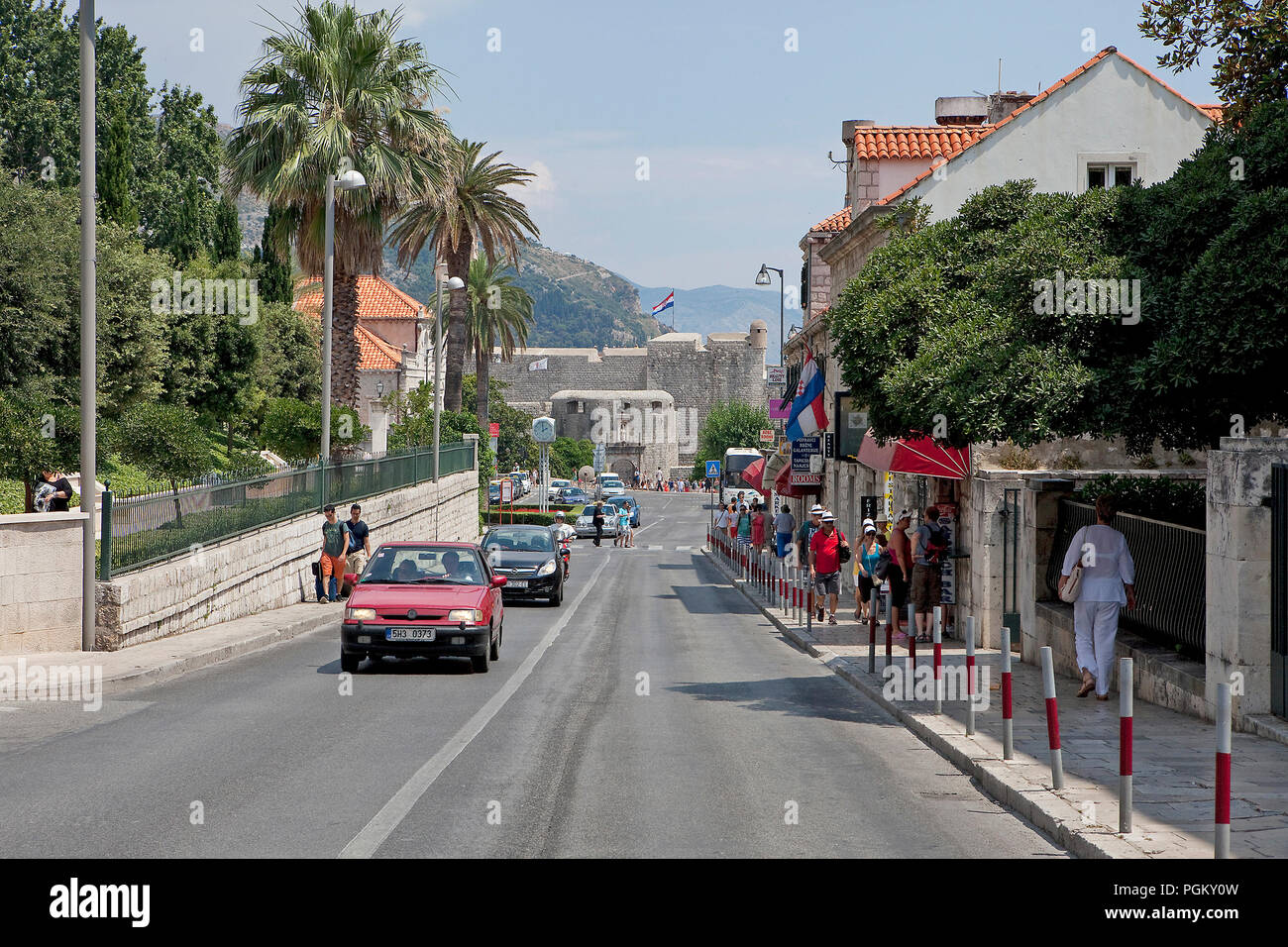 Dubrovnik, Kroatien Stockfoto