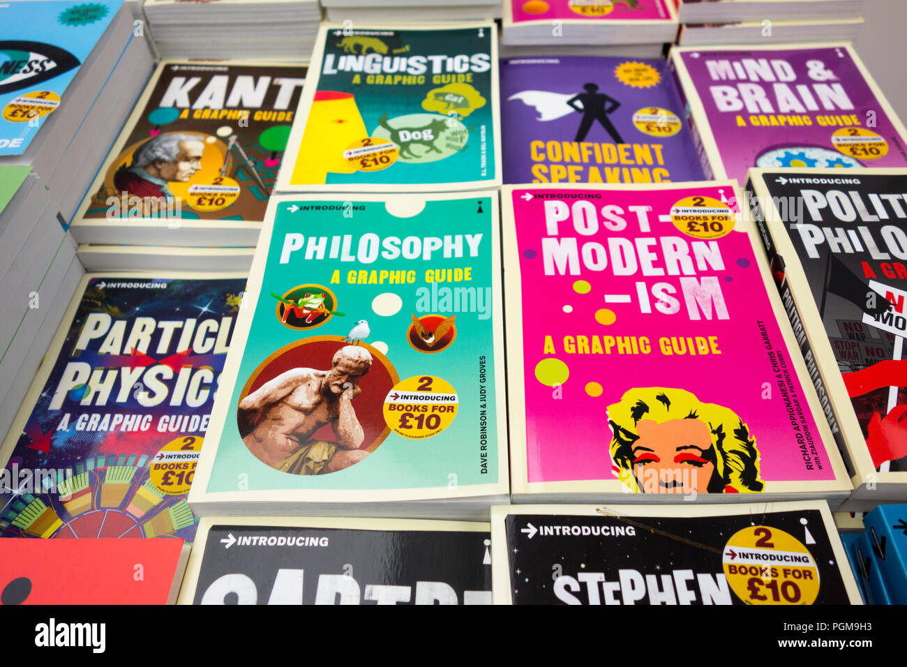 Einführung Philosophie: Eine Grafik Guide Stockfoto