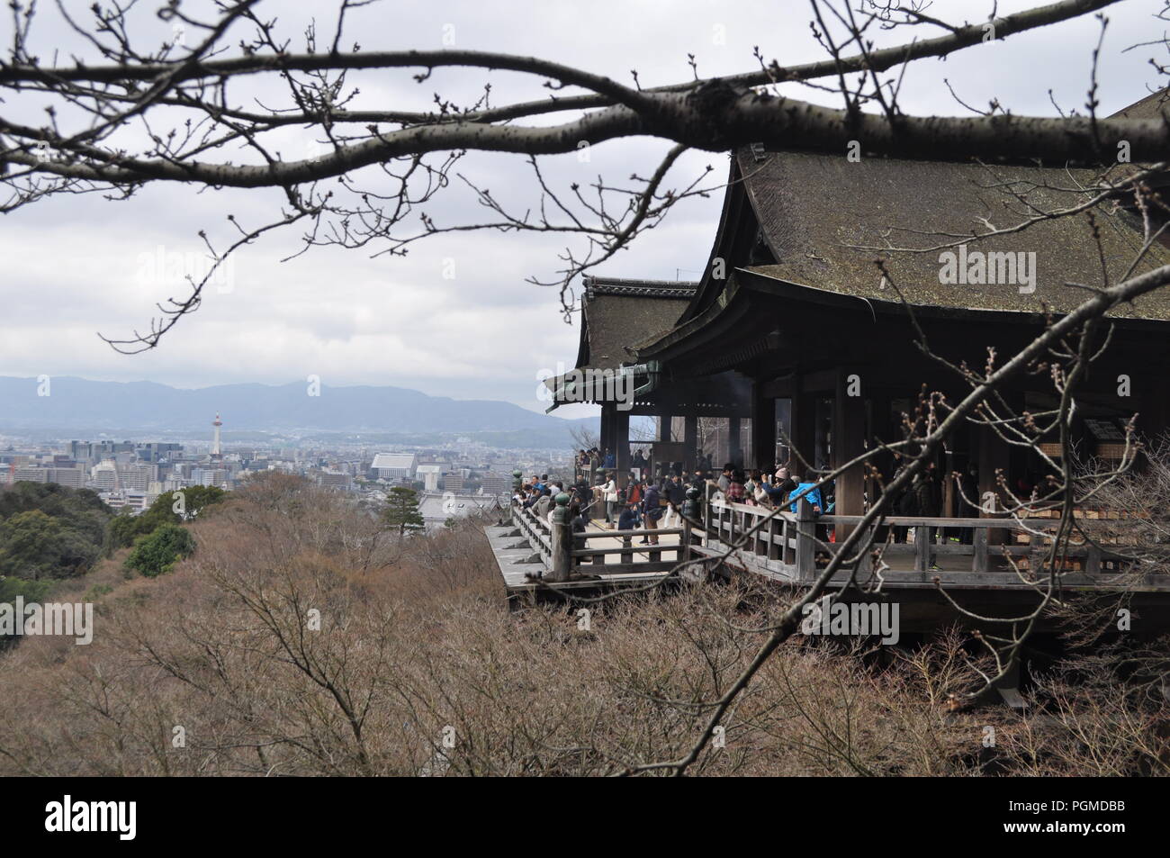 Kiyomizu-Dera Tempel, Kyoto, Japan Stockfoto