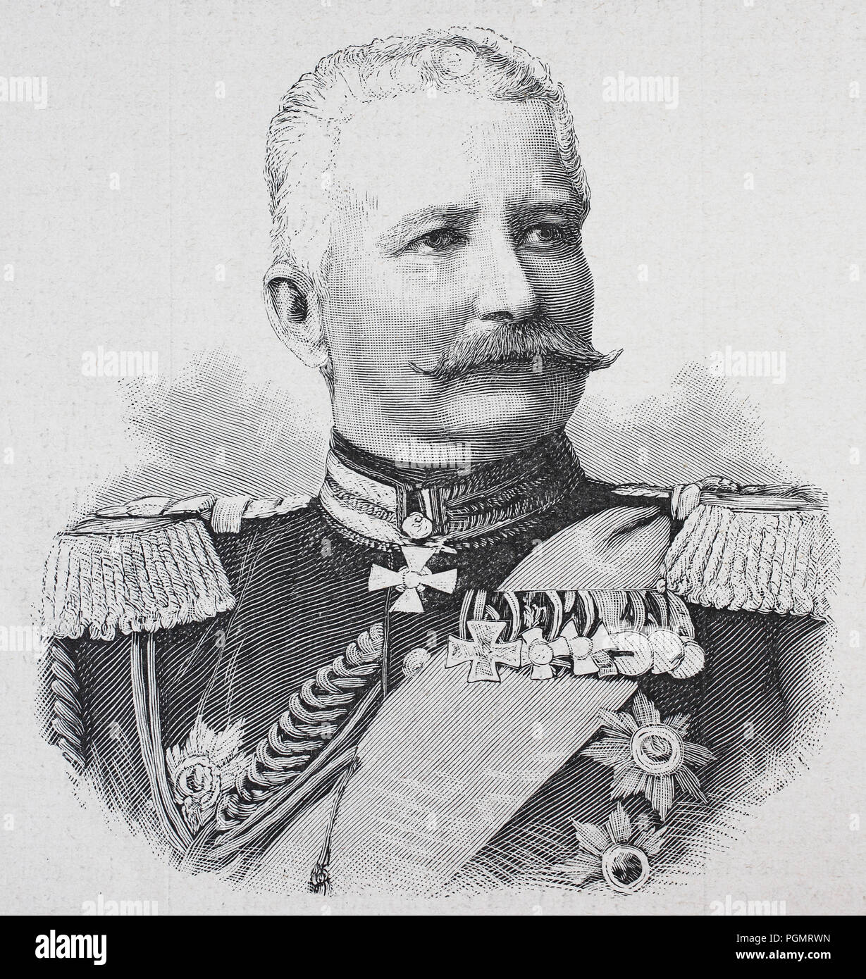 Waldersee alfred ludwig heinrich karl graf von Fotos und Bildmaterial