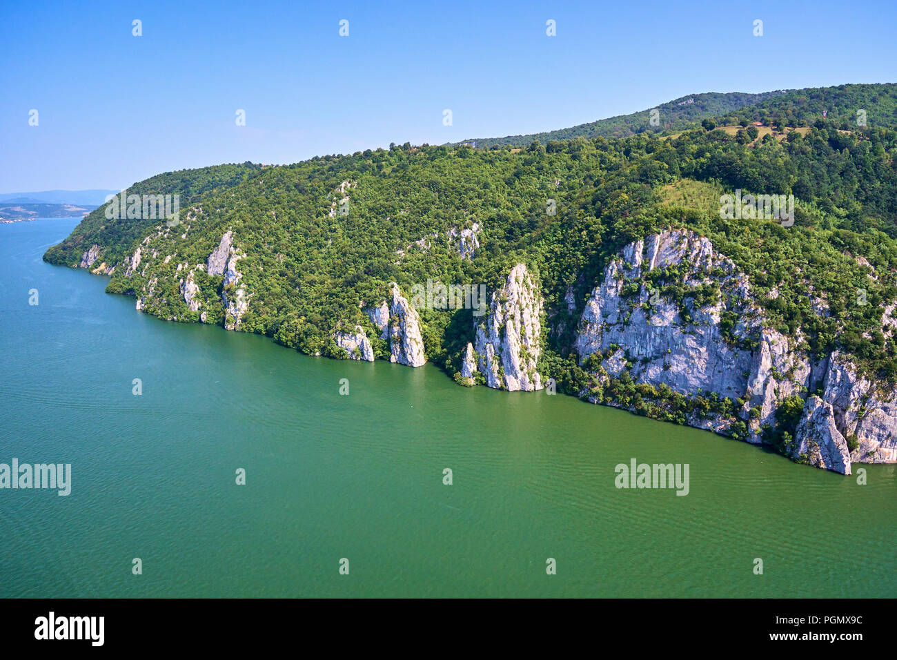 Donau große Kessel Stockfoto