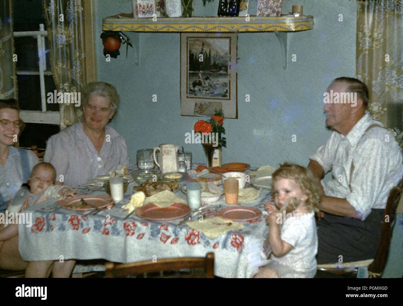 Vintage archival Foto aufgenommen im Jahr 1965 Stockfoto