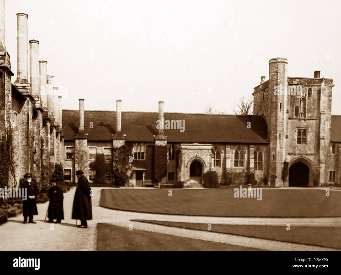 Krankenhaus St. Kreuz, Viktorianischen Periode Stockfoto