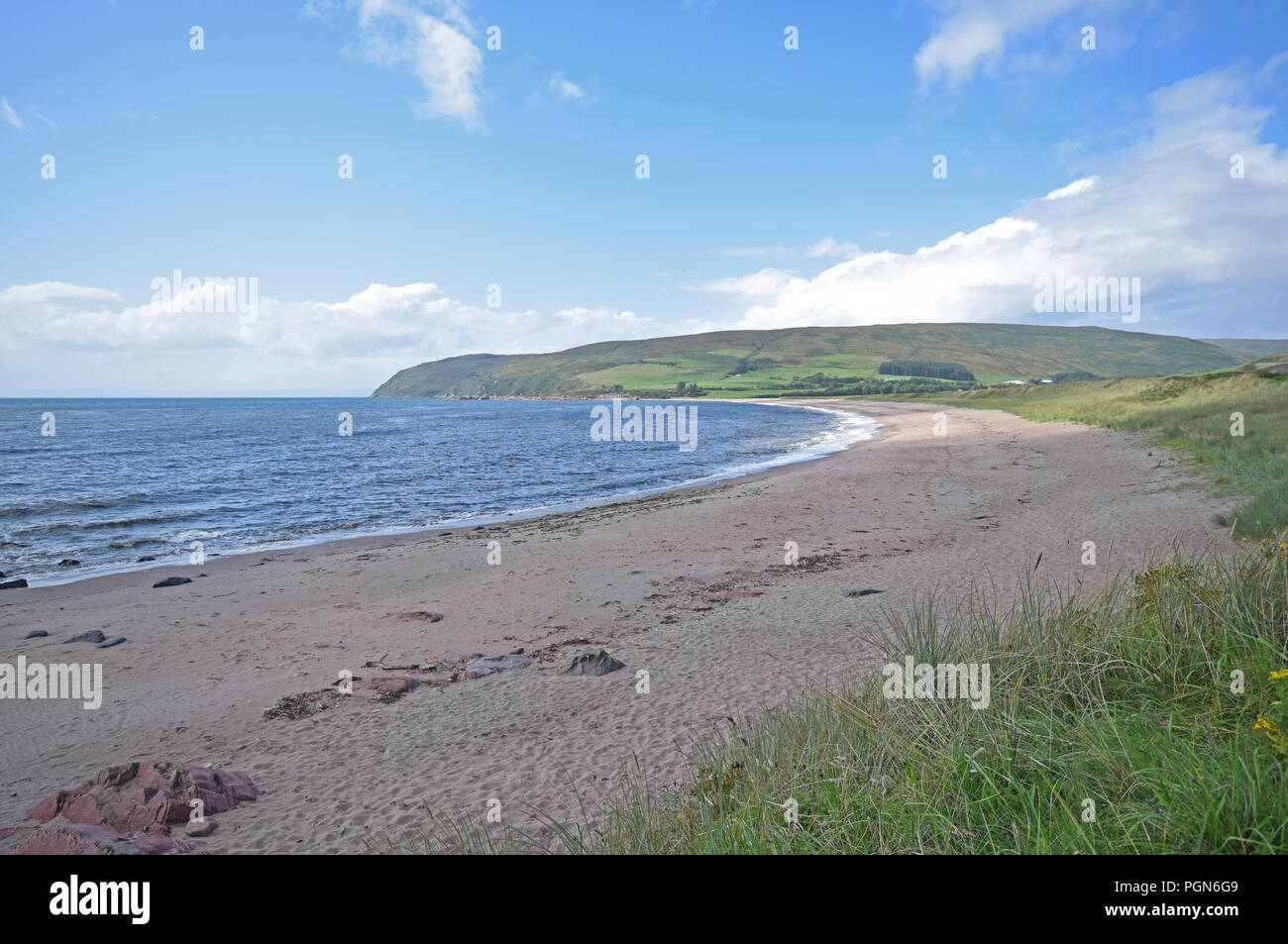 Carskiey Strand, Southend, Kintyre, Schottland Stockfoto