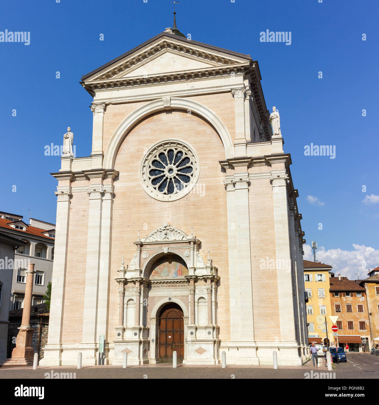 Kirche St. Maria Maggiore im historischen Zentrum der Stadt Stockfoto