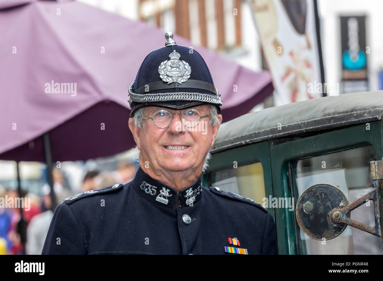Polizei Sergeant aus Wales Stockfoto