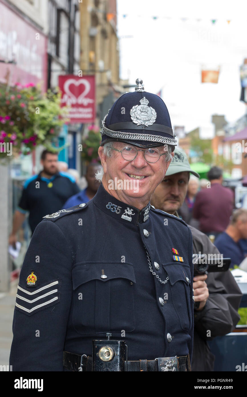 Polizei Sergeant aus Wales Stockfoto