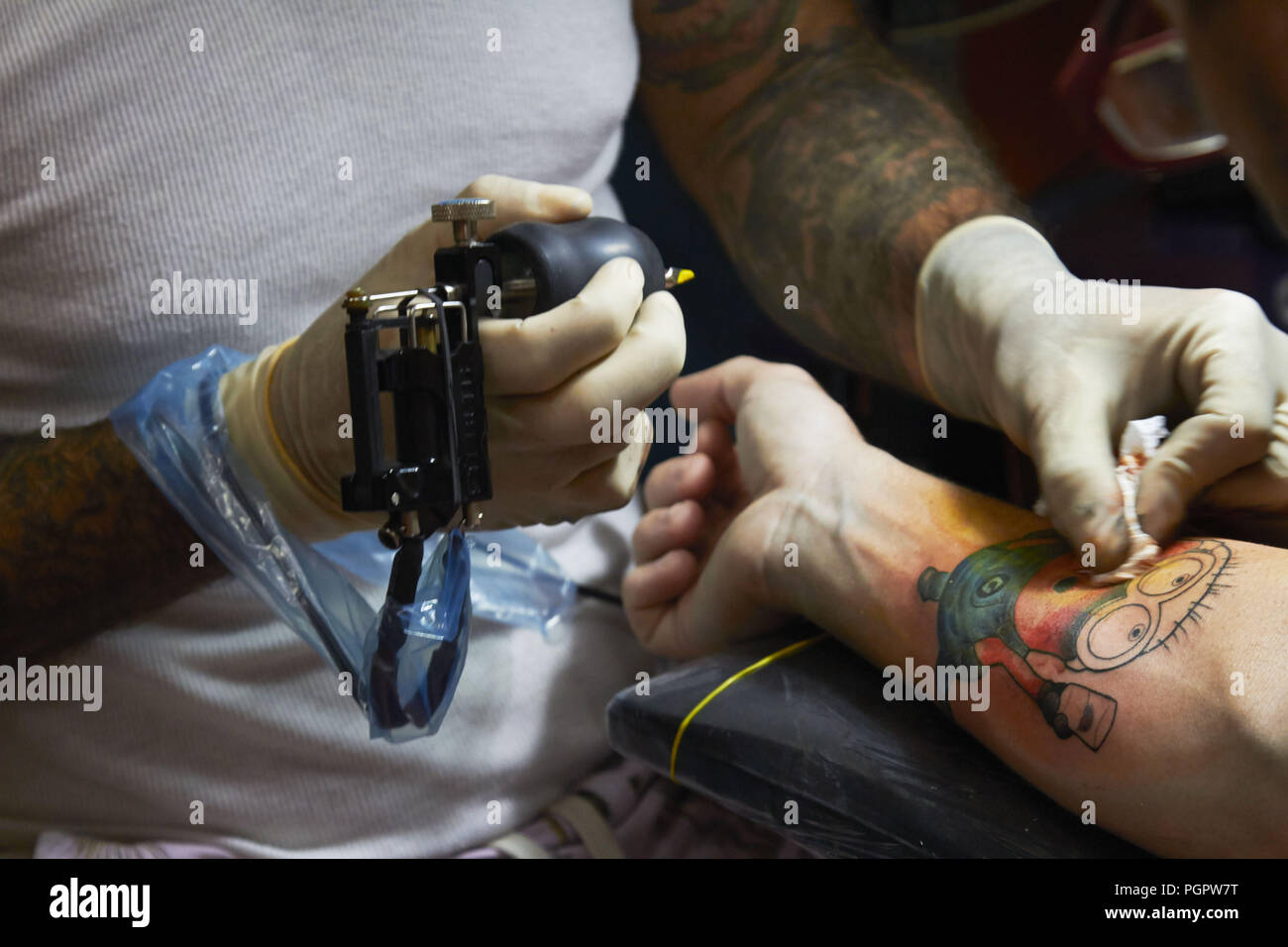 Tattoo Prohibited Stockfotos Und Bilder Kaufen Alamy