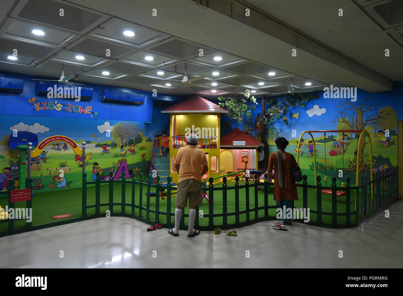 Kinder Galerie, Birla Industrielle & Technologische Museum, Kolkata, Indien Stockfoto